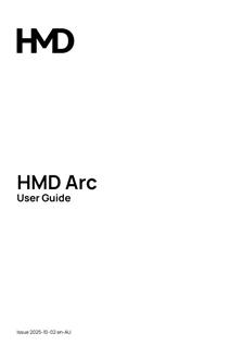 HMD Arc manual. Smartphone Instructions.